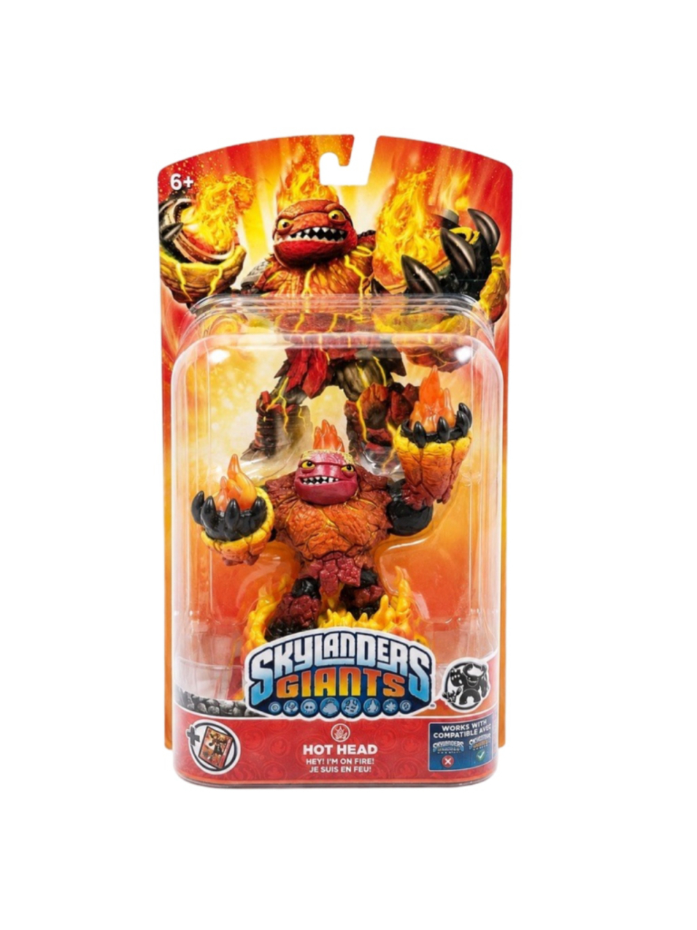 Skylanders Giants Hot Head Figure Fire Element Activision 2012 Brand New Sealed